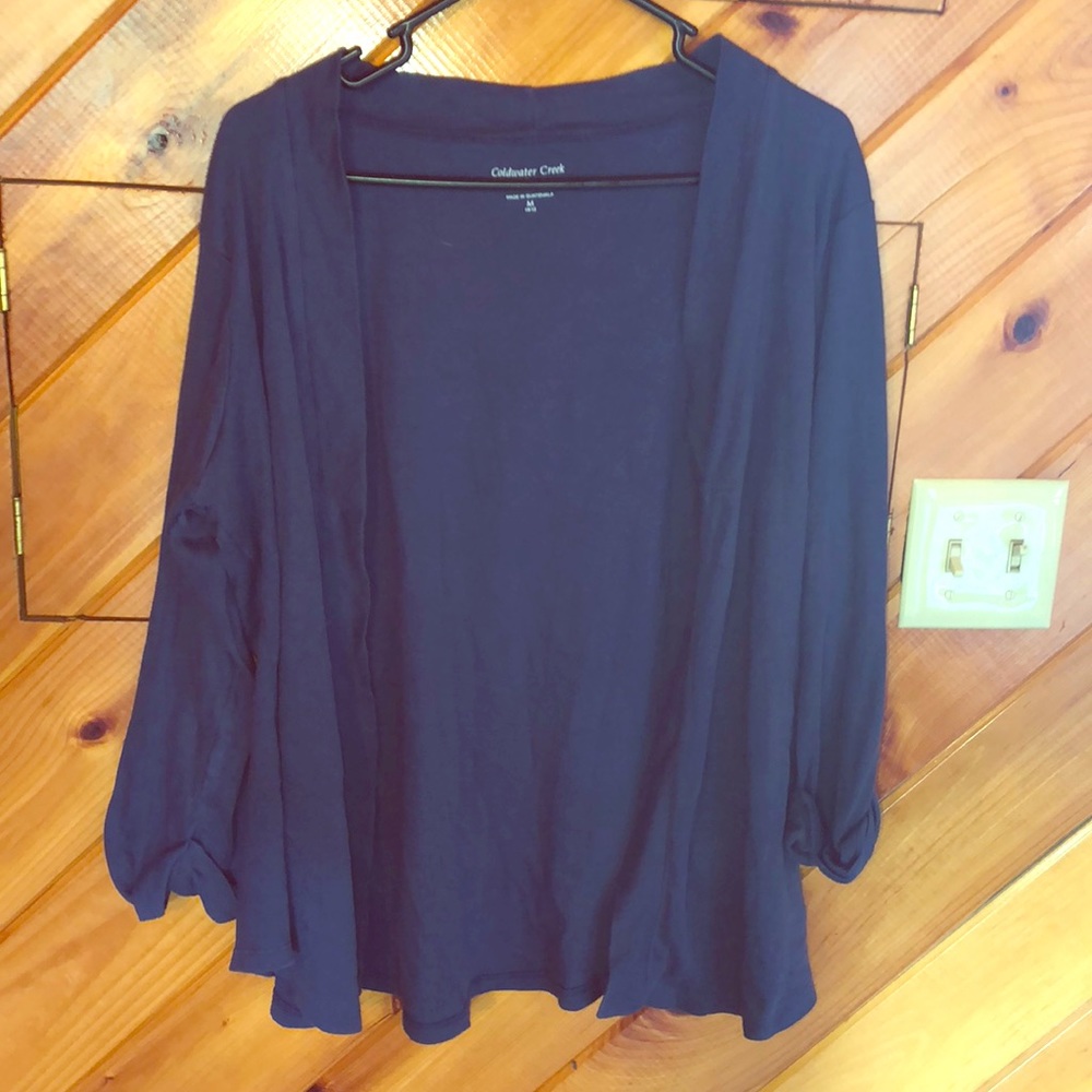 Blue Cardigan